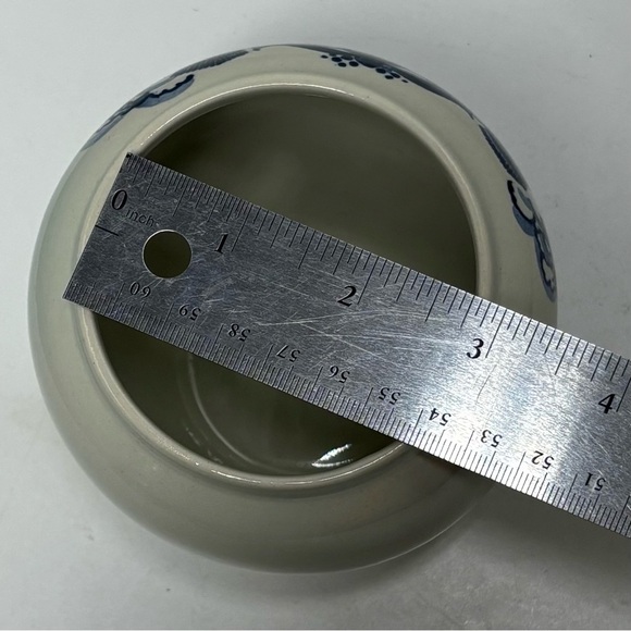 Antique Delftware Dutch colonial pottery tobacco jar by Goedewaagen, Holland - Picture 7 of 8